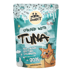 Mr. Bandit Chicken Tuna 380g Duoprotein mit Huhn und Thunfisch für ausgewachsene Hunde