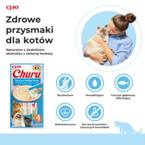 INABA CAT Churu Thunfisch mit Muscheln 4x14g – Bild 2