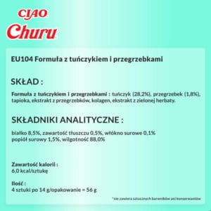 INABA CAT Churu Thunfisch mit Muscheln 4x14g – Bild 7