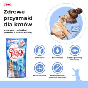 INABA CAT Churu Pops Thunfisch 4x15g (60g) – Bild 2