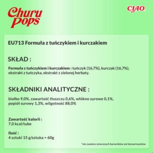 INABA CAT Churu Pops Thunfisch Huhn 4x15g – Bild 7