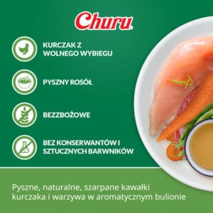 INABA DOG Twin Huhn Gemüse und Rindfleisch 12x2x40g – Bild 3
