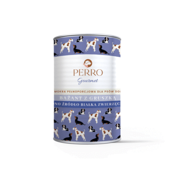 PERRO Gourmet Bażant z gruszką 400g