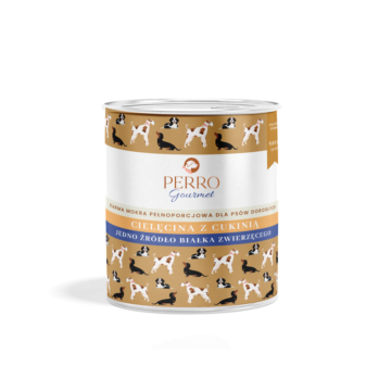 PERRO Gourmet Cielęcina z cukinią 800g