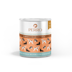 PERRO Dorsz z marchewką 850g