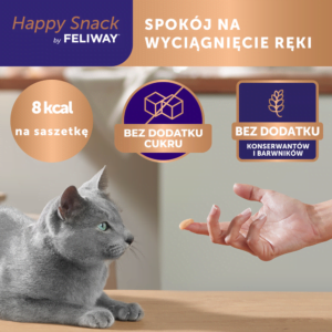 FELIWAY Happy Snack 6x15g Creme-Snack für Katzen gegen Stress – Bild 2