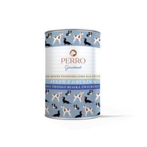PERRO Gourmet Jeleń z gruszką Junior 400g