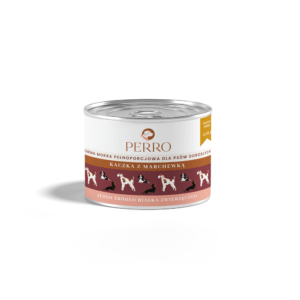 PERRO Kaczka z marchewką 410g