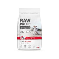 RAW PALEO Ultra Beef Mini Puppy 8kg mit Rindfleisch für Welpen kleiner Rassen