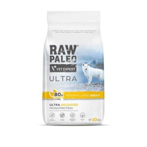 RAW PALEO Ultra Turkey Medium&Large Adult 10kg mit Truthahn für erwachsene Hunde mittlerer und großer Rassen