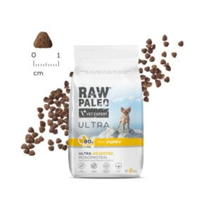 RAW PALEO Ultra Turkey Mini Puppy 2kg mit Pute für Welpen kleiner Rassen – Bild 2