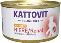 KATTOVIT Niere/Renal chicken 85g für Katzen mit chronischer Niereninsuffizienz