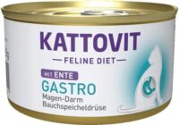 KATTOVIT Gastro-Ente 85g für Katzen mit Verdauungsstörungen