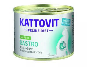 KATTOVIT Gastro turkey 185g für Katzen mit Magen-Darm-Erkrankungen