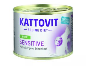 KATTOVIT Sensitive Truthahn 185g für Katzen mit Nahrungsmittelallergien