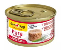 GIMDOG Little Darling Pure Delight mit Thunfisch und Rindfleisch 85g