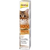 GIMCAT Anti-Hairball Duo-Paste 50g Malz und Käse