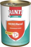 RINTI Canine Niere/Renal Huhn 400g zur Unterstützung der Nierenfunktion bei Hunden