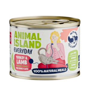 ANIMAL ISLAND Everyday Turkey with Lamb 200g getreidefreie Mousse für Katzen ab 3 Monaten
