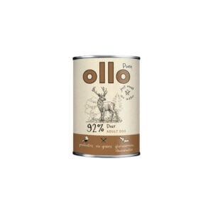 Ollo Pure Deer 400g Monoprotein für Hunde mit Futtermittelallergien