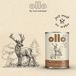 Ollo Pure Deer 400g Monoprotein für Hunde mit Futtermittelallergien – Bild 4