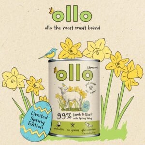 Ollo Umami Lamm- und Rindfleisch mit Frühlingsgemüse 400g Limited Edition – Bild 2
