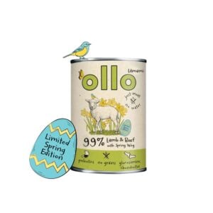 Ollo Umami Lamm- und Rindfleisch mit Frühlingsgemüse 400g Limited Edition