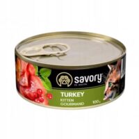 Savory Kitten Turkey 100g Nassfutter für Kätzchen