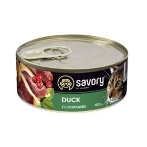 Savory Adult Duck 100g Nassfutter für ausgewachsene Katzen