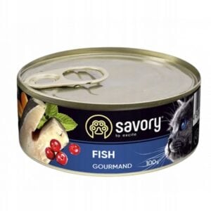 Savory Adult Fish 100g Nassfutter für ausgewachsene Katzen