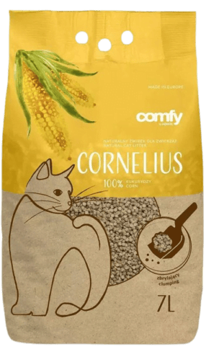 Comfy Gravel Cornelius 7L natürlicher Maisgrieß