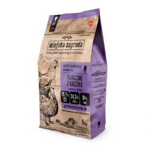 WIEJSKA ZAGRODA Kurczak z kaczką 5kg