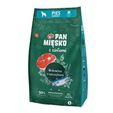 PAN MIĘSKO z Ziołami Wołowina z tuńczykiem S 3kg