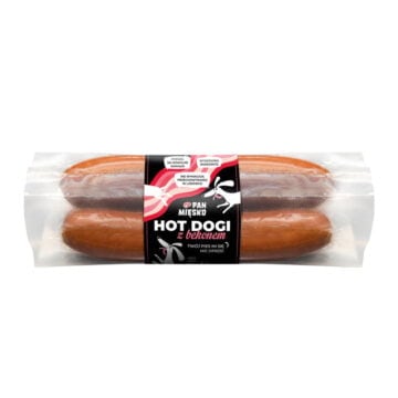 PAN MIĘSKO Hot Dogi z bekonem