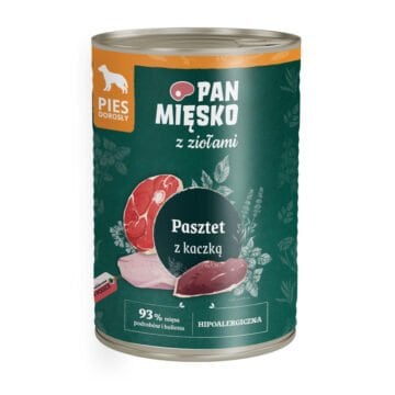 PAN MIĘSKO z Ziołami Pasztet z kaczką 400g
