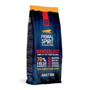 Primal Spirit Wanderlust 12kg halbweiches Futter für ausgewachsene Hunde