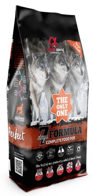 Alpha Spirit 7 Days Formula 12kg Trockenfutter für Hunde