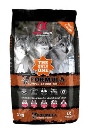 Alpha Spirit 7 Days Formula 3kg Trockenfutter für Hunde
