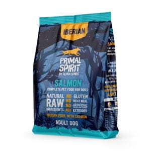 Primal Spirit Iberischer Lachs 1kg halbweiches Hundefutter für Erwachsene