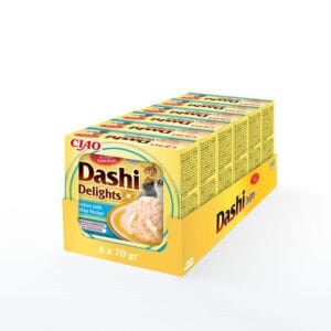 INABA CAT Dashi Delights Huhn Muschel 6 x 70g Katzenleckerlis