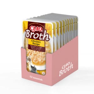 INABA CAT Ciao Hühnerbrühe 12x40g