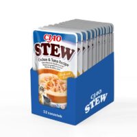 INABA CAT Ciao Gulasch Huhn und Thunfisch 12x40g