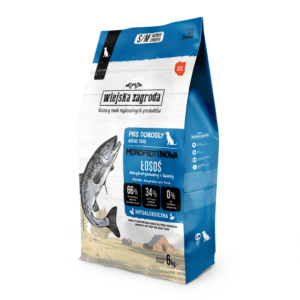 WIEJSKA ZAGRODA Monobiałkowa Lachs 6kg Trockenfutter für ausgewachsene Hunde