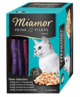 Miamor Feine Filets Mini Jell-O Fillets 8x50g Nassfutter für Katzen