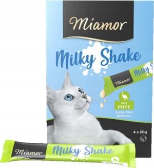Miamor Milky Shake Truthahn 4x20g Katzenleckerli
