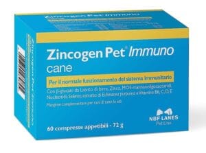 Zincogen Pet Immuno cane 60 Tabletten