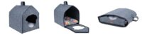 Amiplay Hundehütte Quick Press 2in1 Hygge Grau