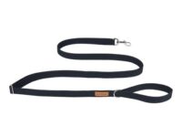 Amiplay Easy Fix Cotton XL verstellbare Leine Schwarz