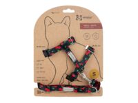 Amiplay Geschirr + Leine für Katze BeHappy M Cherry