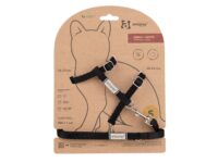 Amiplay Geschirr + Leine für Katze Samba S Schwarz